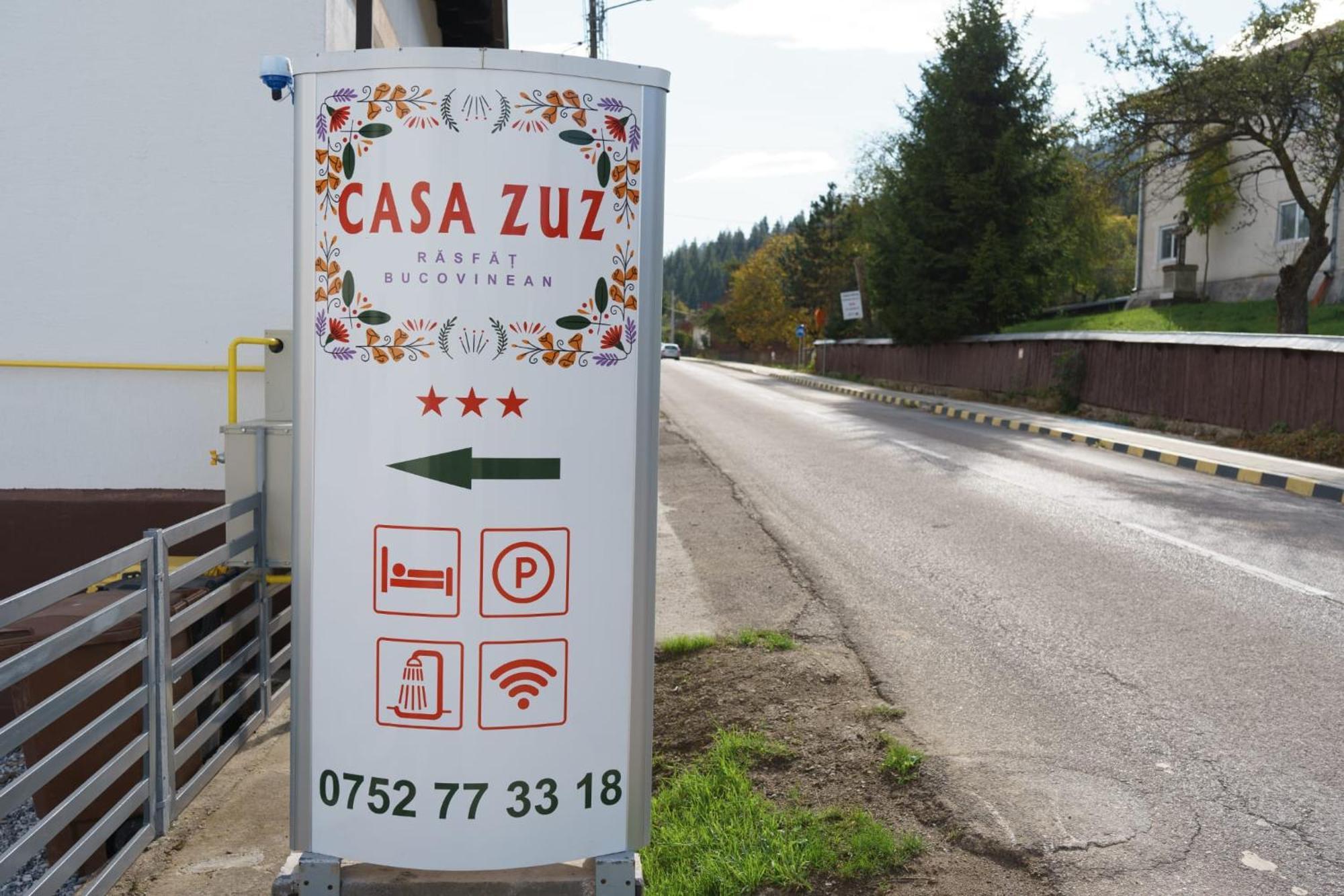 Hotel Casa Zuz Voronet Gura Humorului Exterior foto